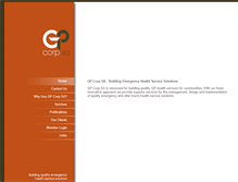 Tablet Screenshot of gpcorp.com.au